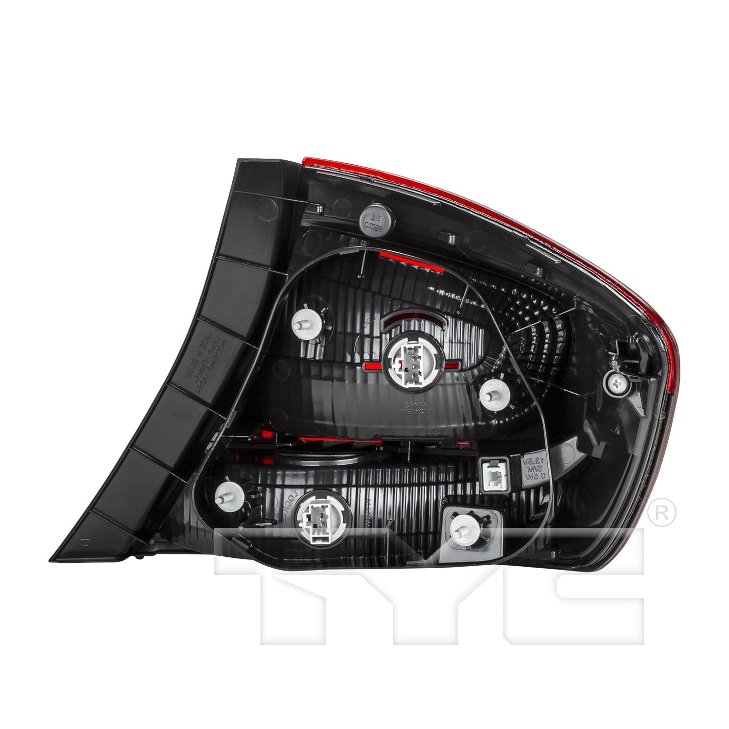 TYC 116574009 Tail Light Assembly product image 2 of 6