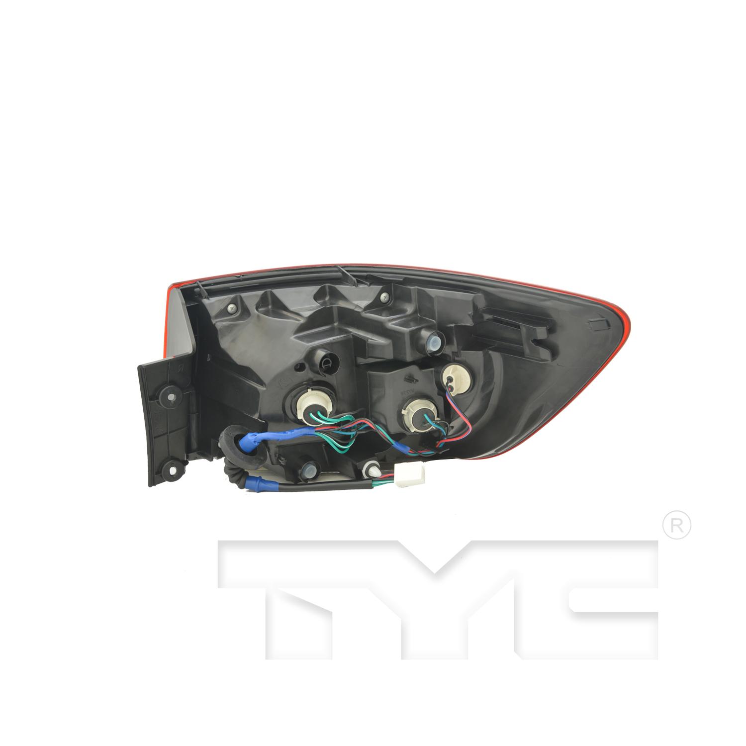 TYC 11657600 - Tail Light Assembly TYC 11657600 Tail Light Assembly product image 2 of 2