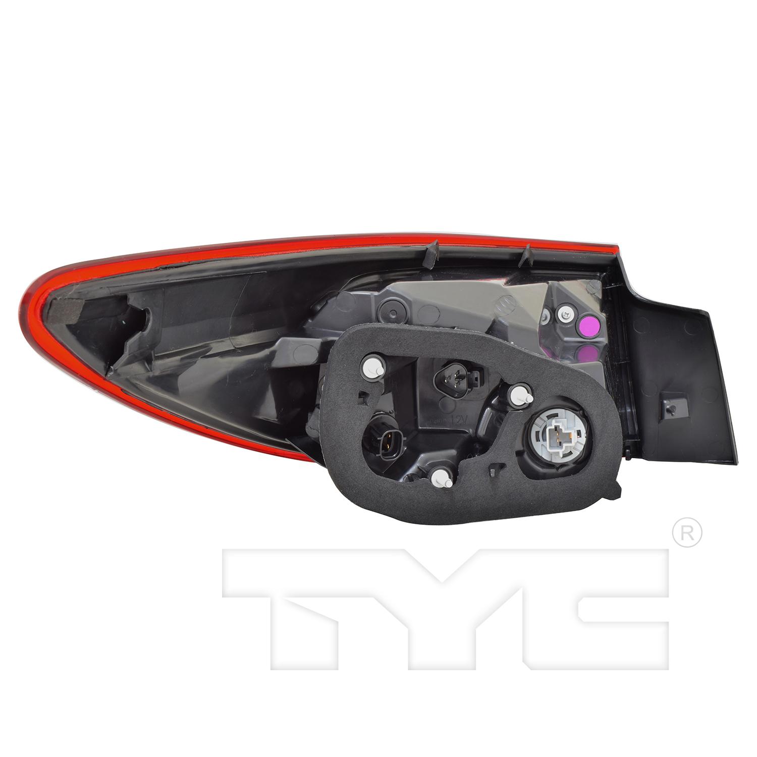 TYC 116579009 Tail Light Assembly product image 2 of 6