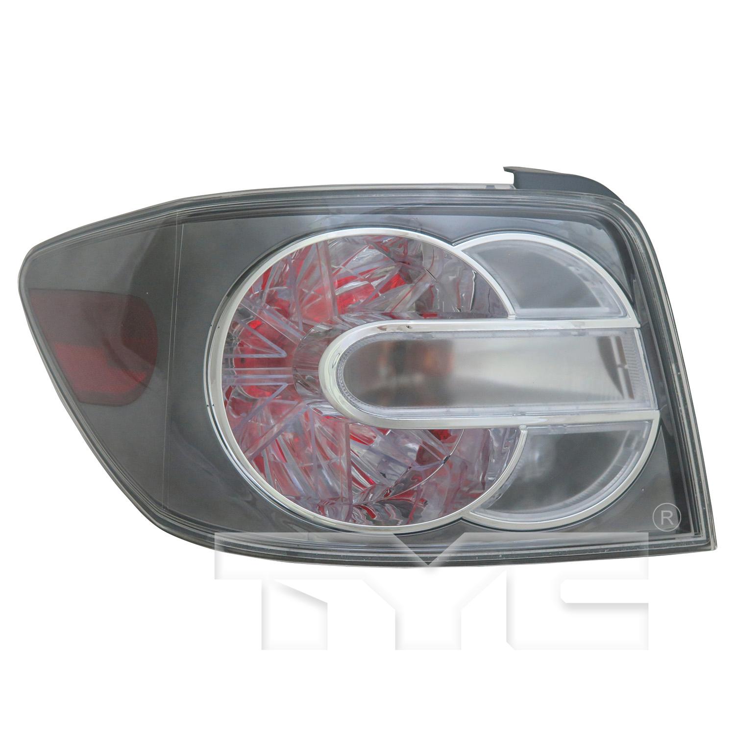 TYC 116596009 Tail Light Assembly product image 1 of 6