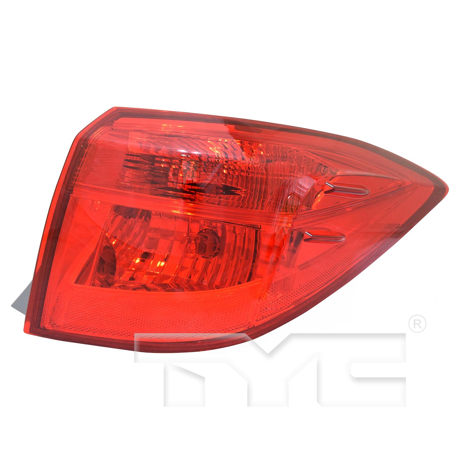 TYC 11663980 Tail Light Assembly product image 1 of 6