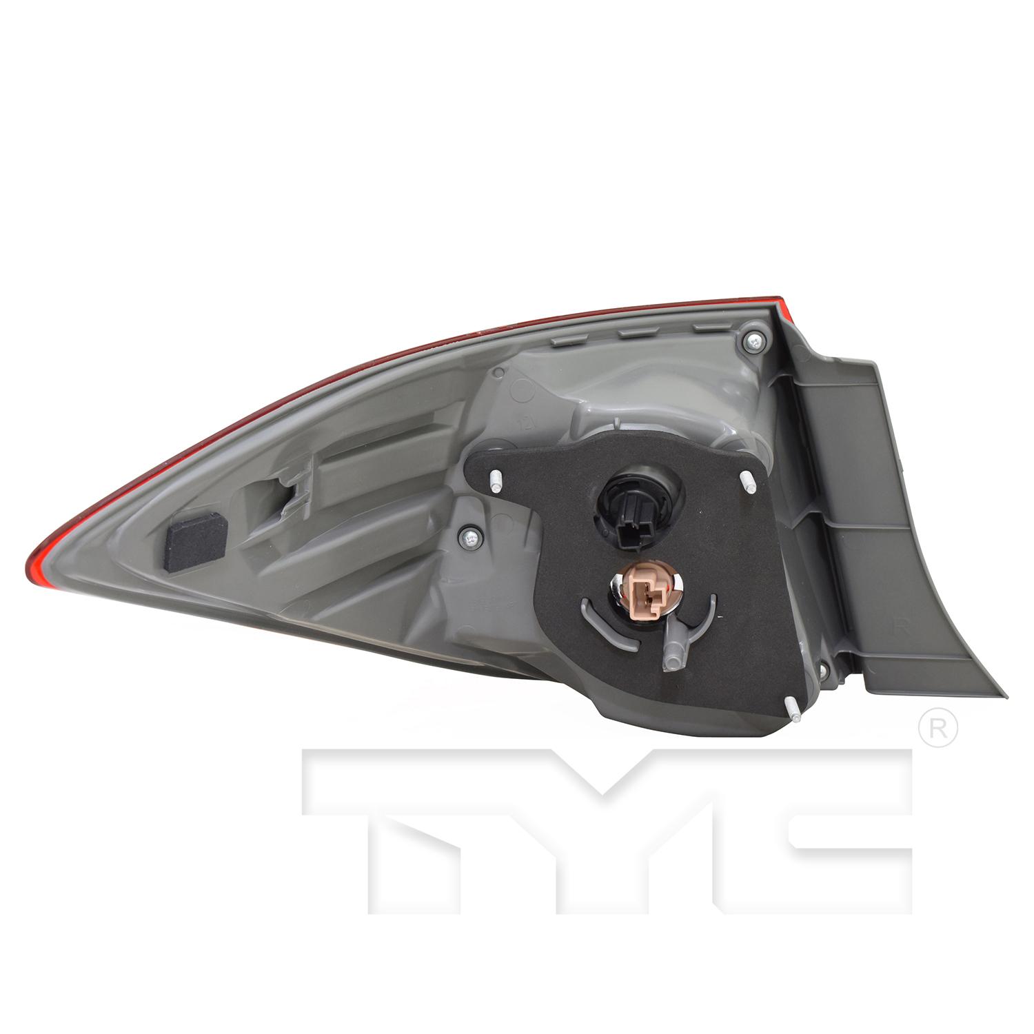 TYC 11663980 Tail Light Assembly product image 2 of 6
