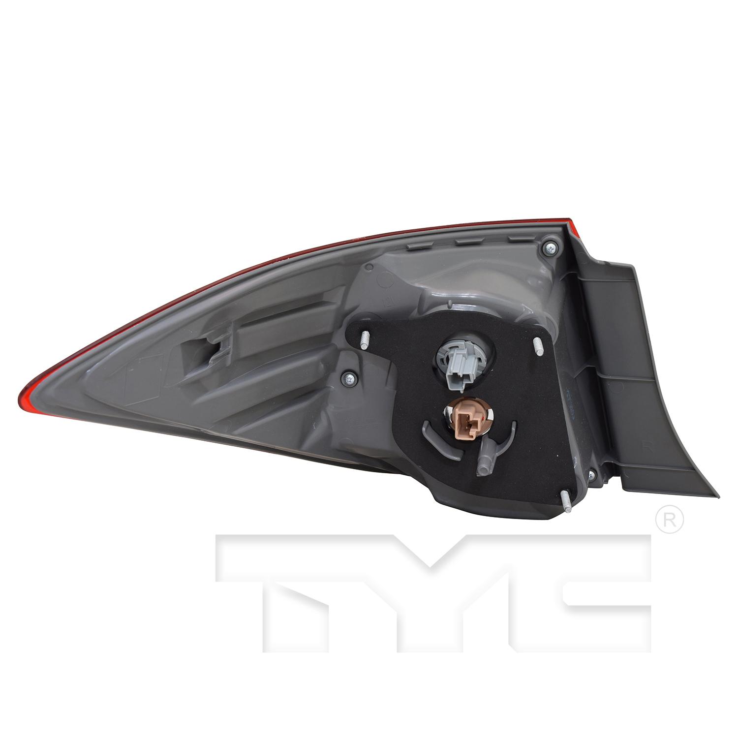 TYC 11663990 Tail Light Assembly product image 2 of 6