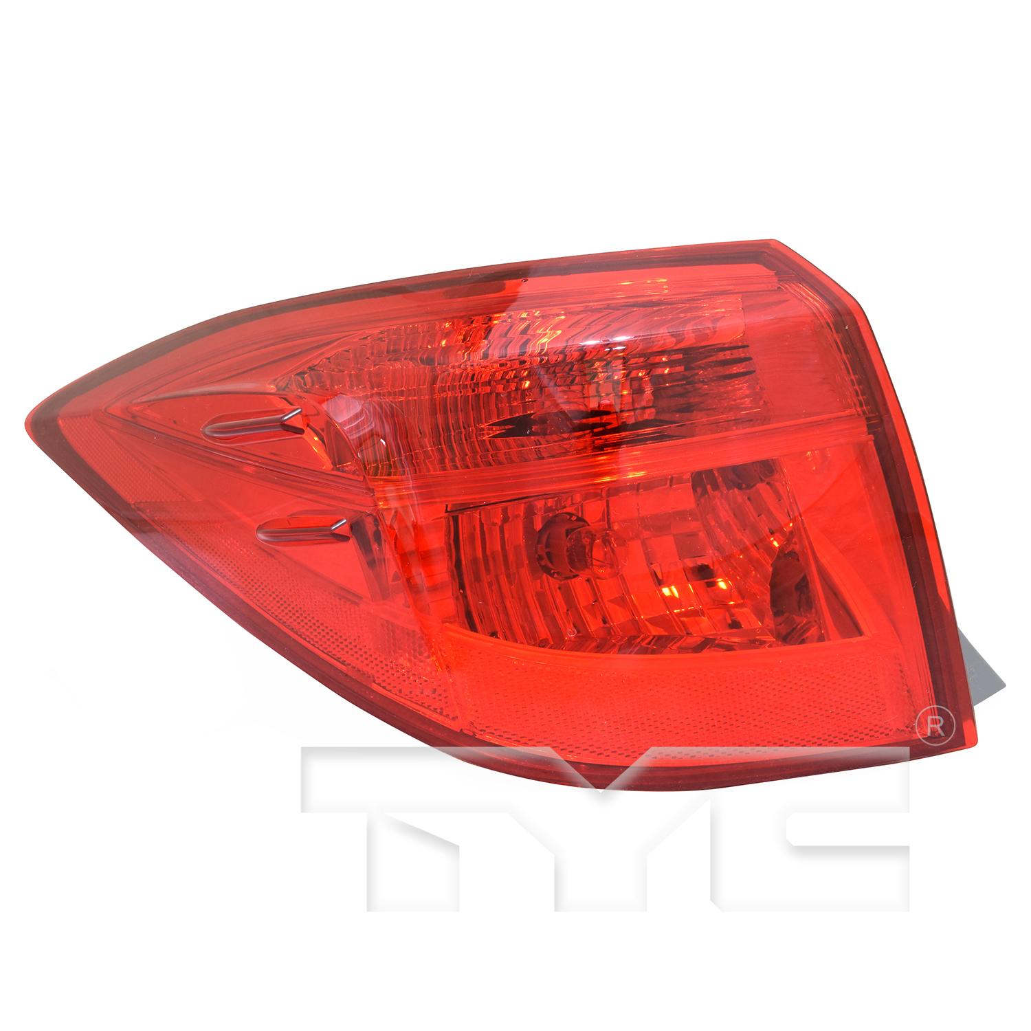 TYC 11664080 Tail Light Assembly product image 1 of 6