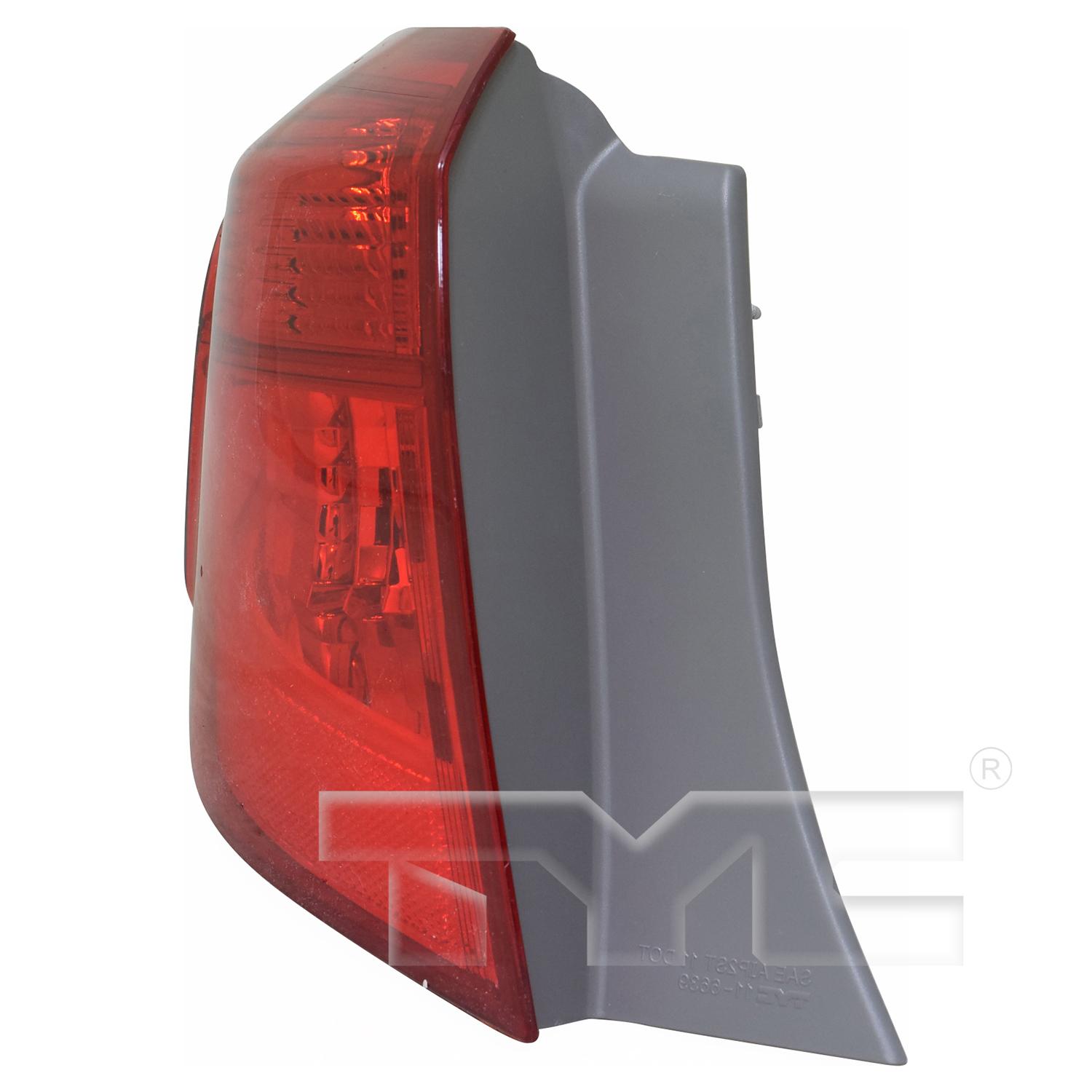 TYC 11664080 Tail Light Assembly product image 3 of 6