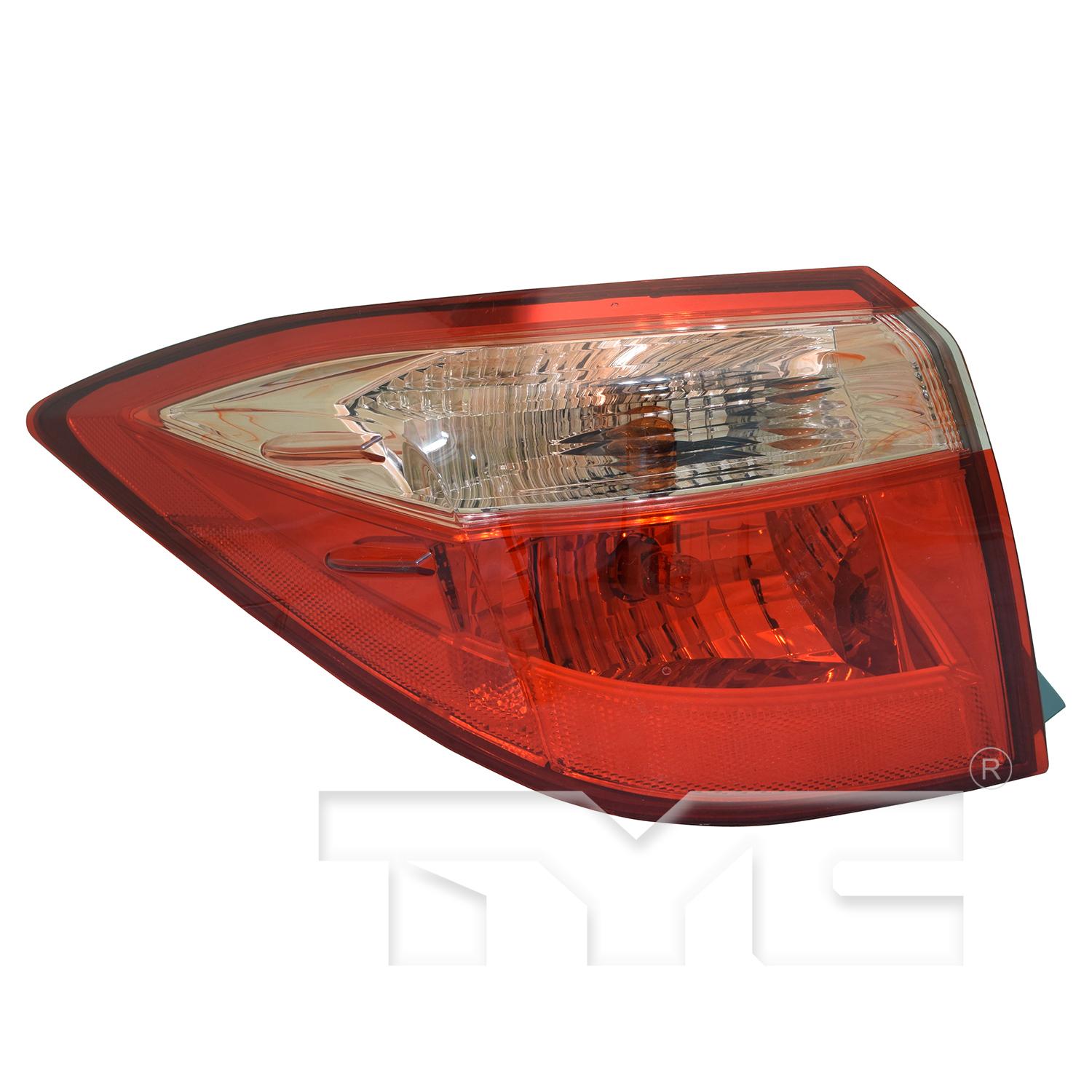 TYC 11664090 Tail Light Assembly product image 1 of 6