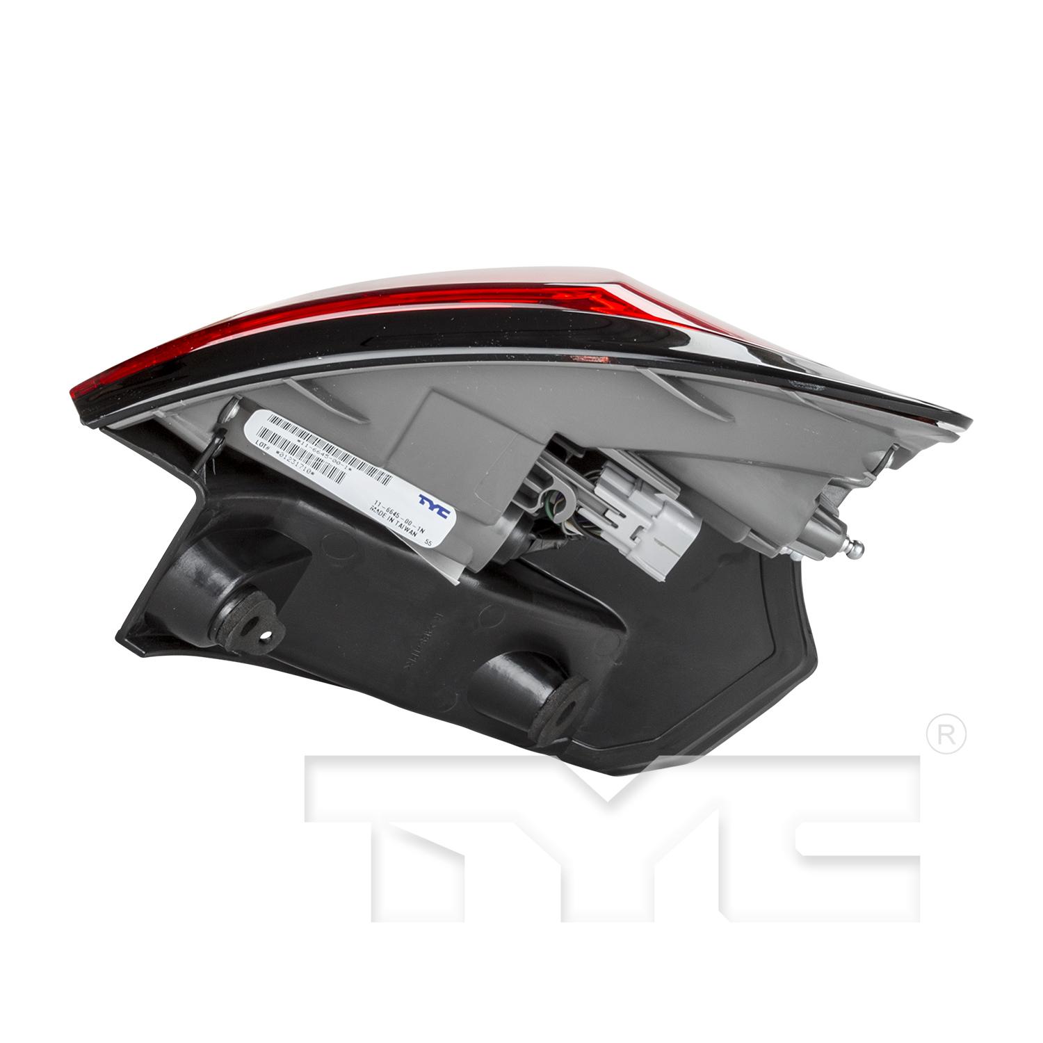 TYC 11664500 Tail Light Assembly product image 6 of 6