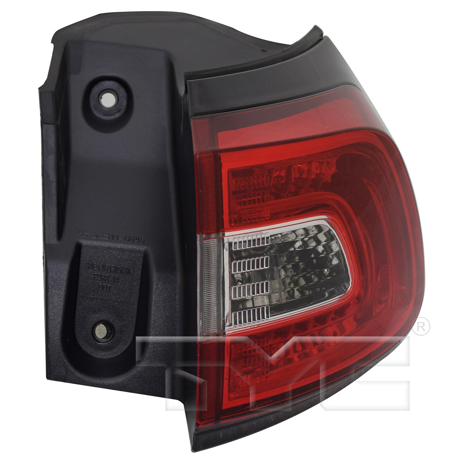 TYC 116645009 Tail Light Assembly product image 3 of 6
