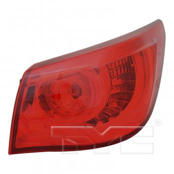 TYC 11664900 Tail Light Assembly product image 1 of 12