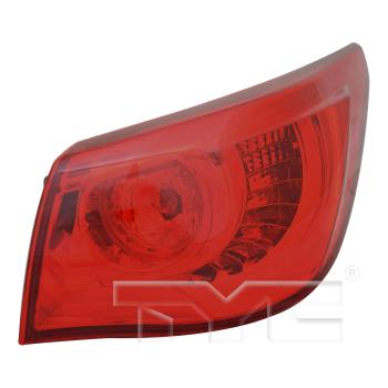 TYC 11664900 Tail Light Assembly product image 10 of 12