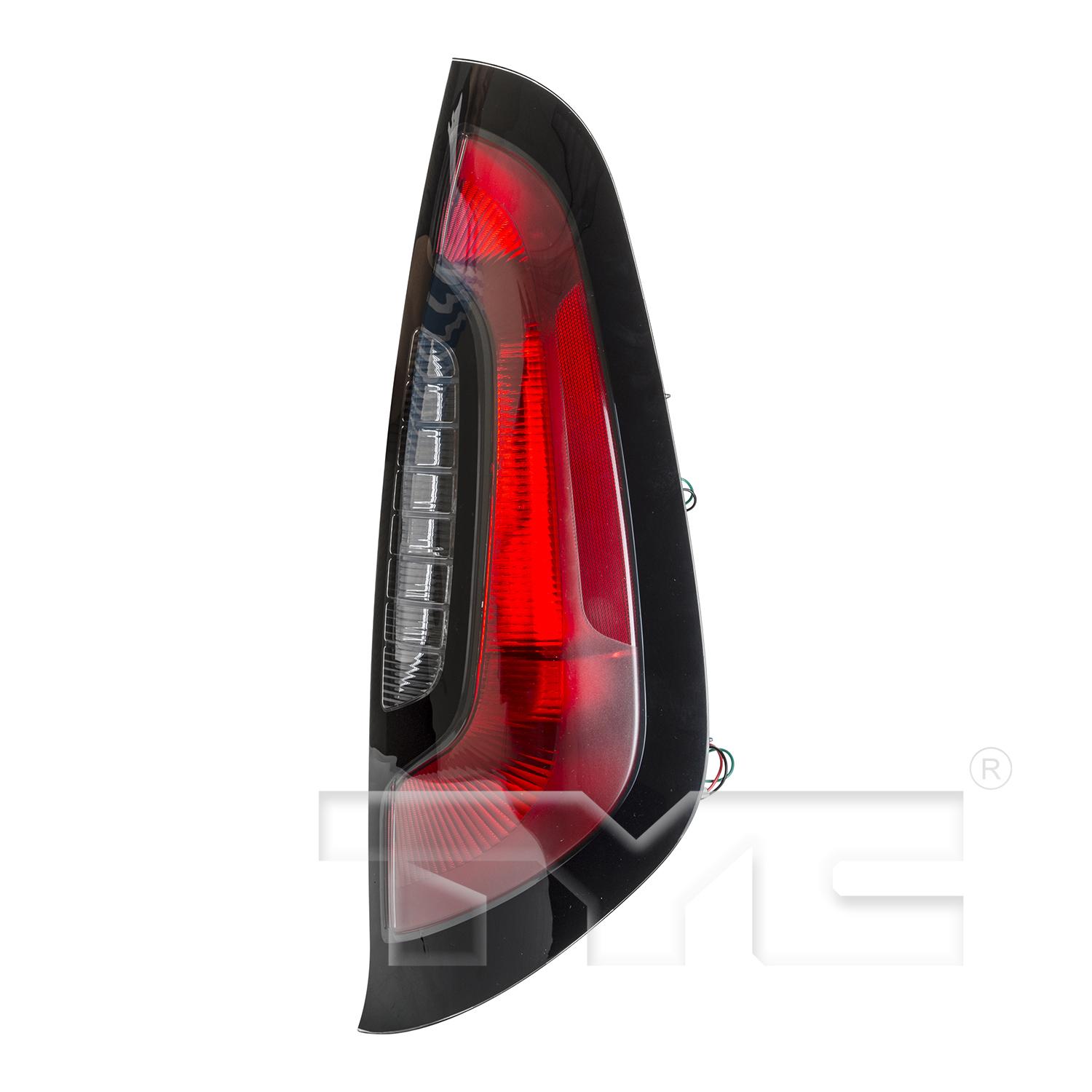 TYC 11665100 Tail Light Assembly product image 3 of 6