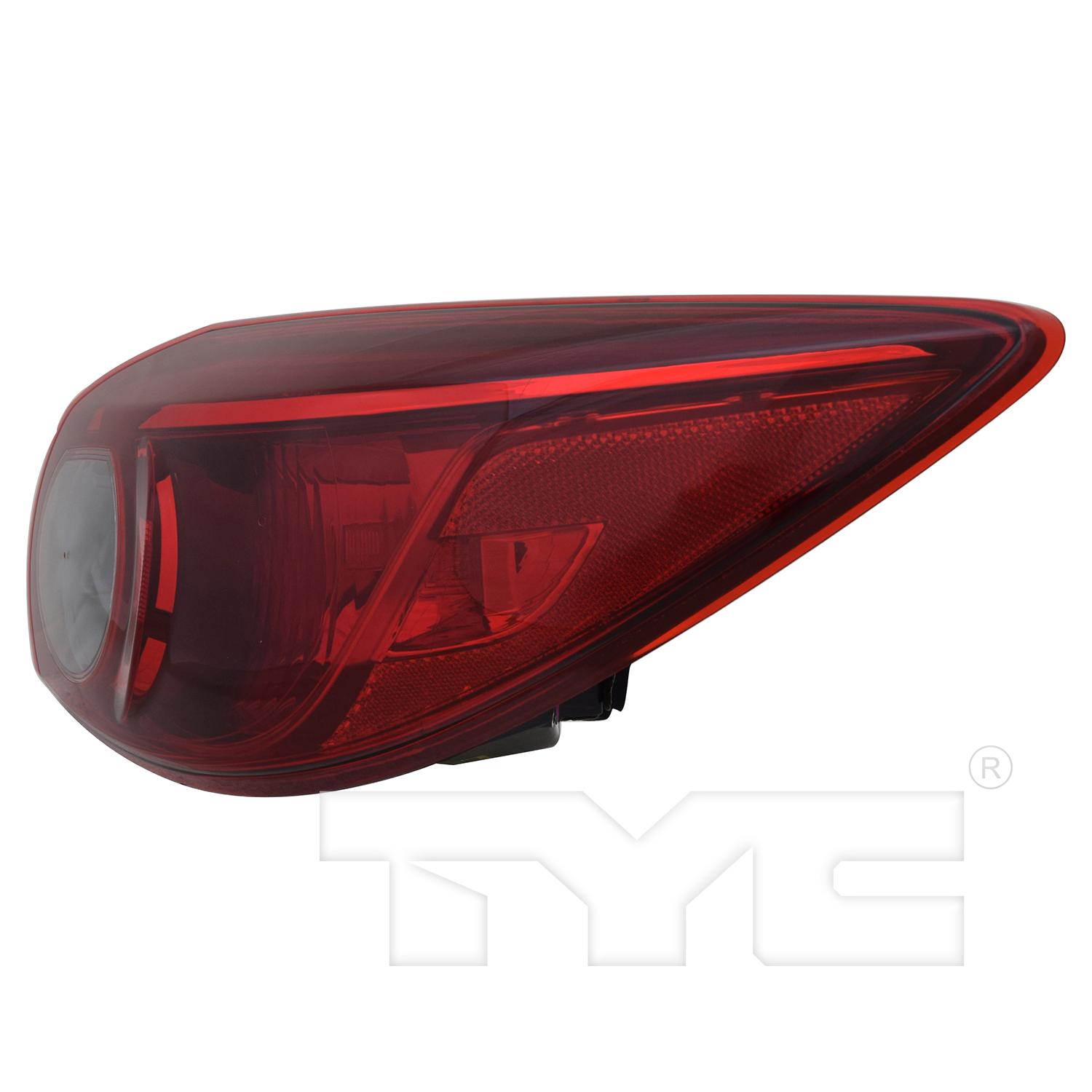 TYC 116659009 Tail Light Assembly product image 4 of 6