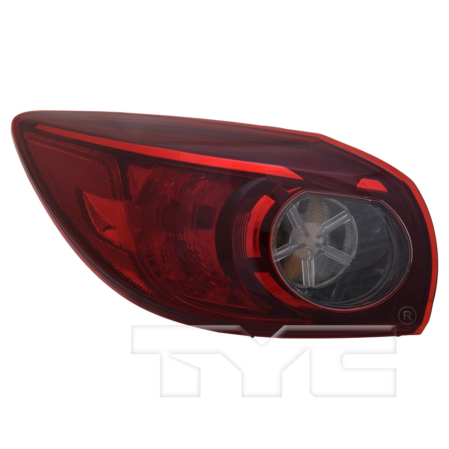TYC 116660009 Tail Light Assembly product image 1 of 6