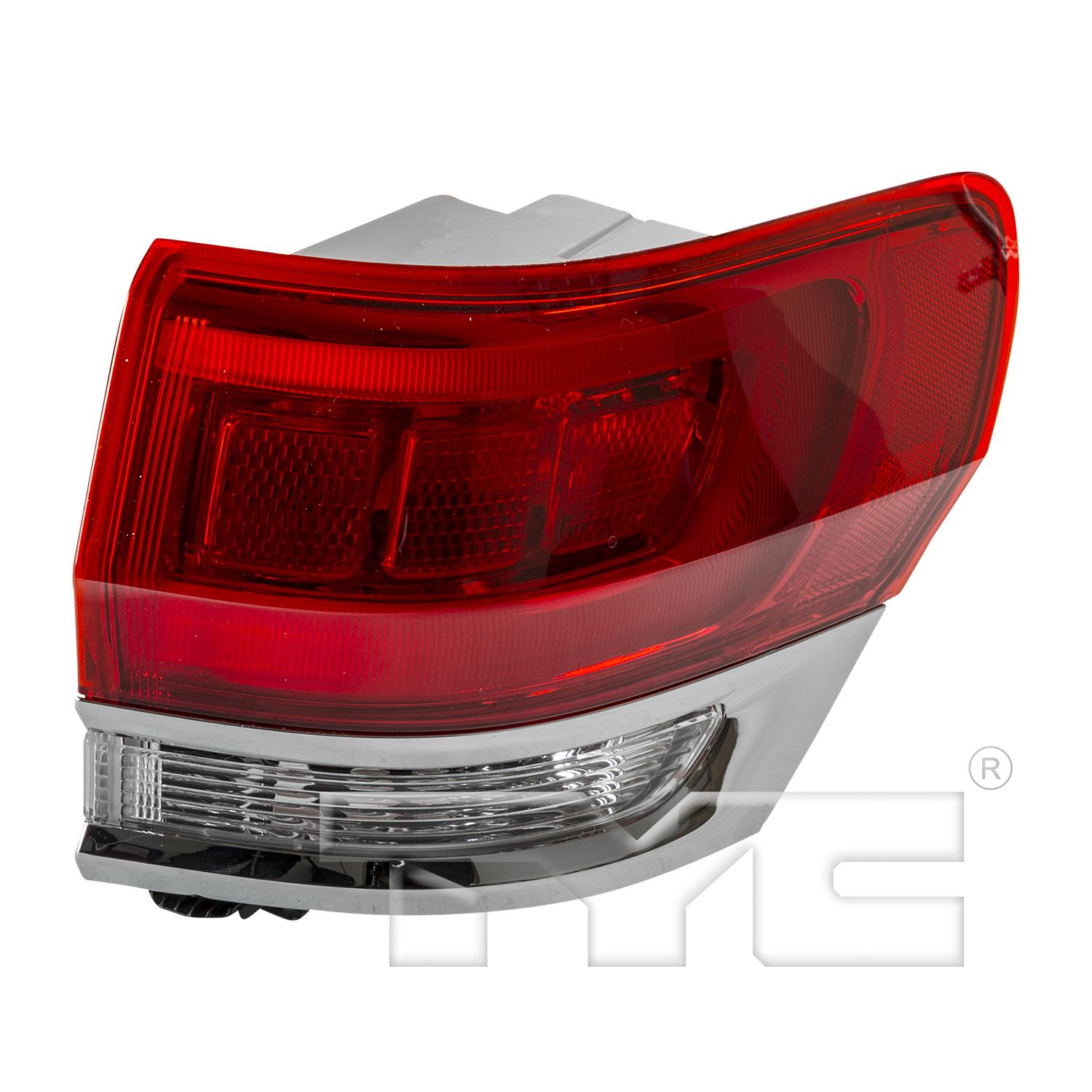 TYC 116661009 Tail Light Assembly product image 1 of 6