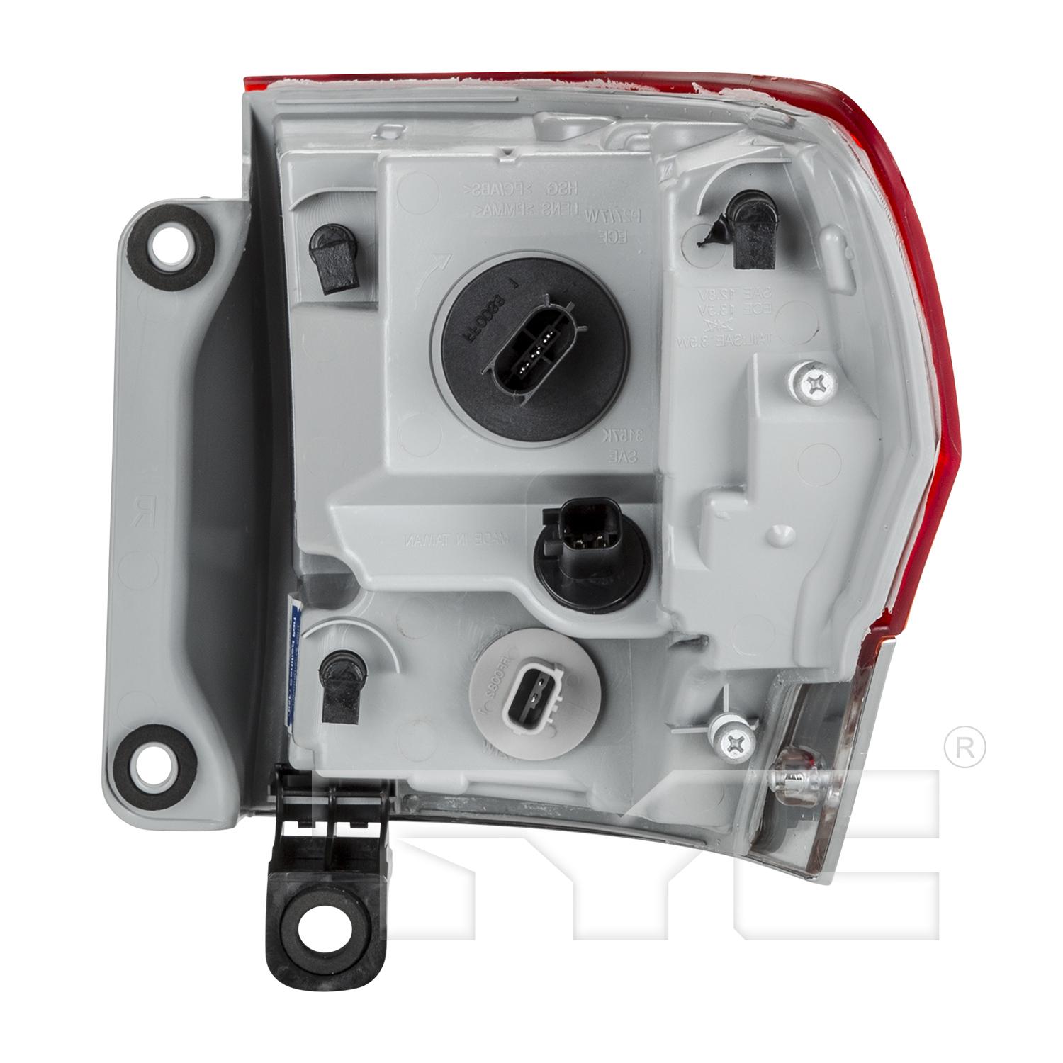 TYC 116662009 Tail Light Assembly product image 4 of 8