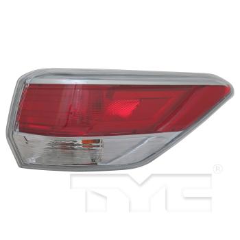 TYC 11667500 Tail Light Assembly product image 1 of 6