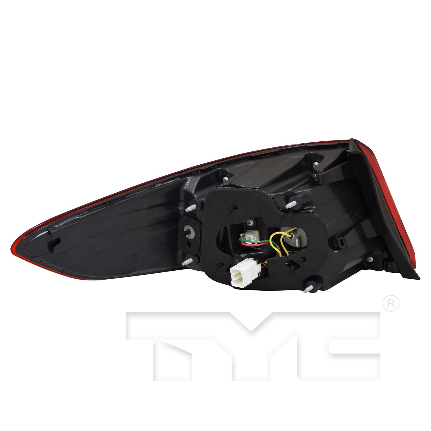 TYC 11672300 Tail Light Assembly product image 2 of 6