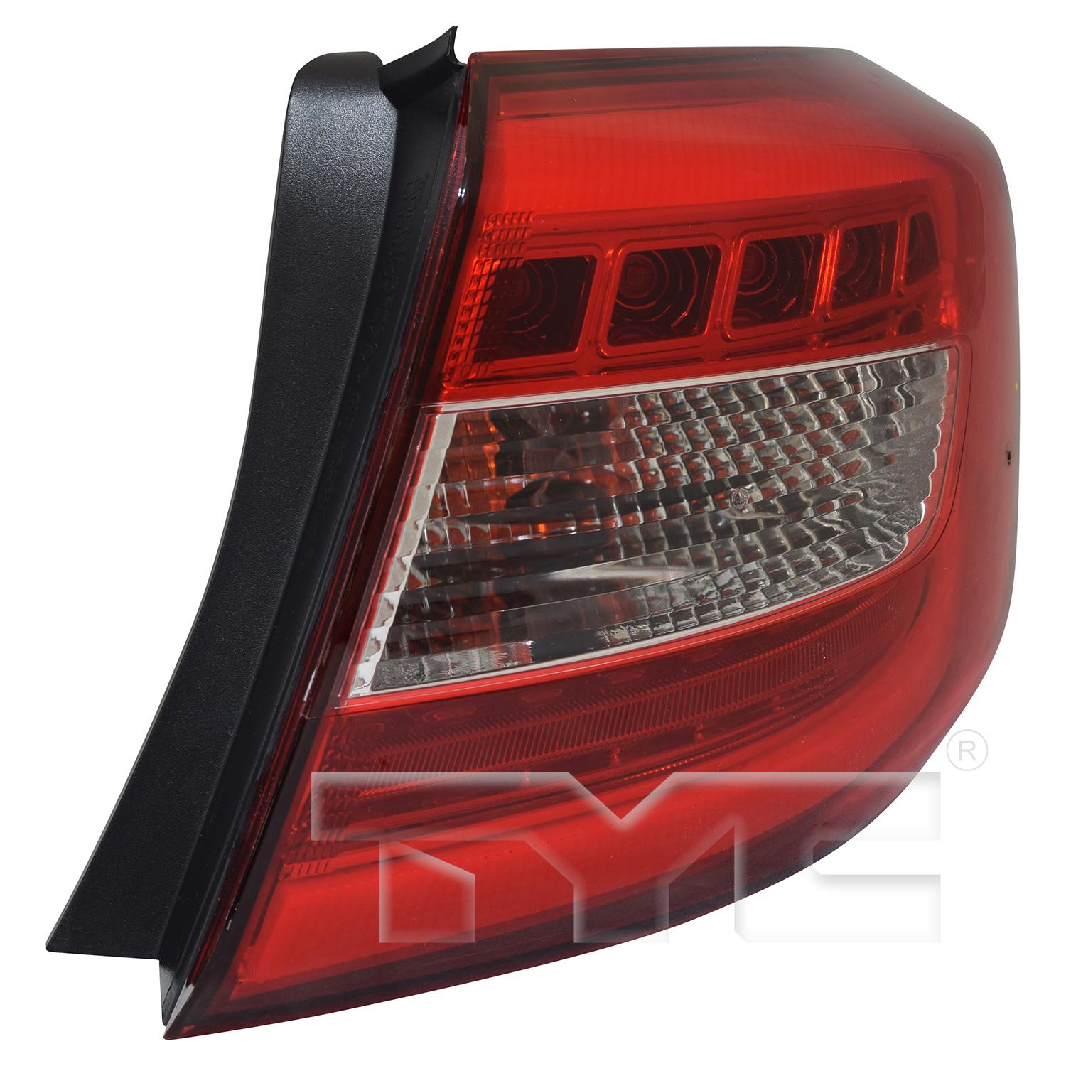 TYC 11672300 Tail Light Assembly product image 3 of 6