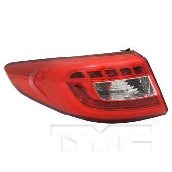TYC 11672400 Tail Light Assembly product image 1 of 6