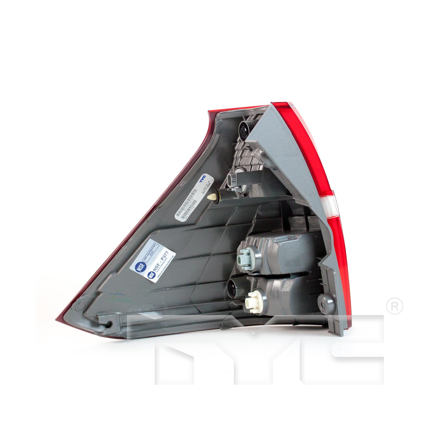 TYC 11674900 Tail Light Assembly product image 2 of 6