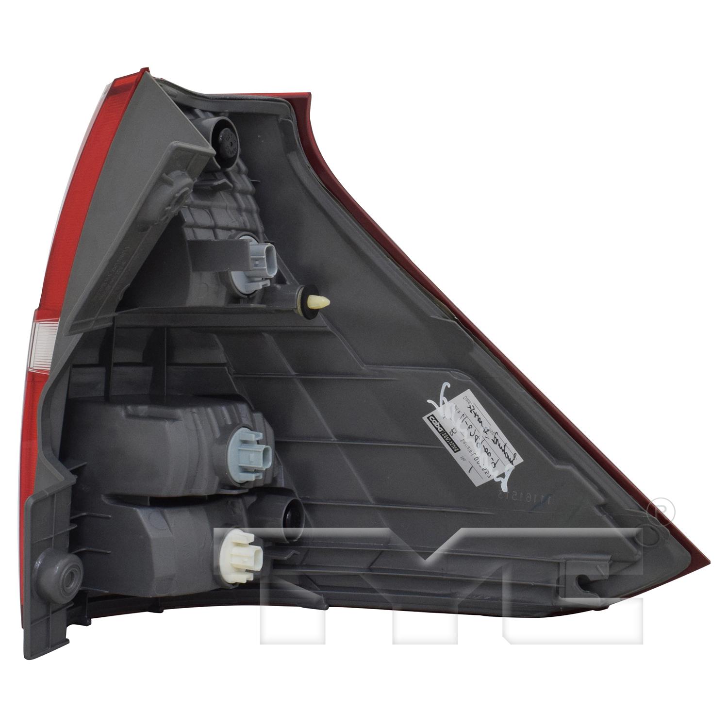 TYC 116750009 Tail Light Assembly product image 2 of 6