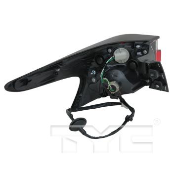 TYC 11676900 Tail Light Assembly product image 2 of 6