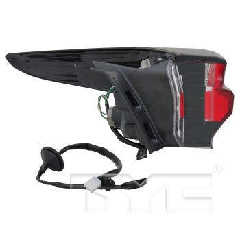 TYC 11676900 Tail Light Assembly product image 3 of 6