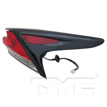 TYC 11676900 Tail Light Assembly product image 4 of 6