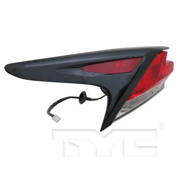 TYC 11677000 Tail Light Assembly product image 4 of 6
