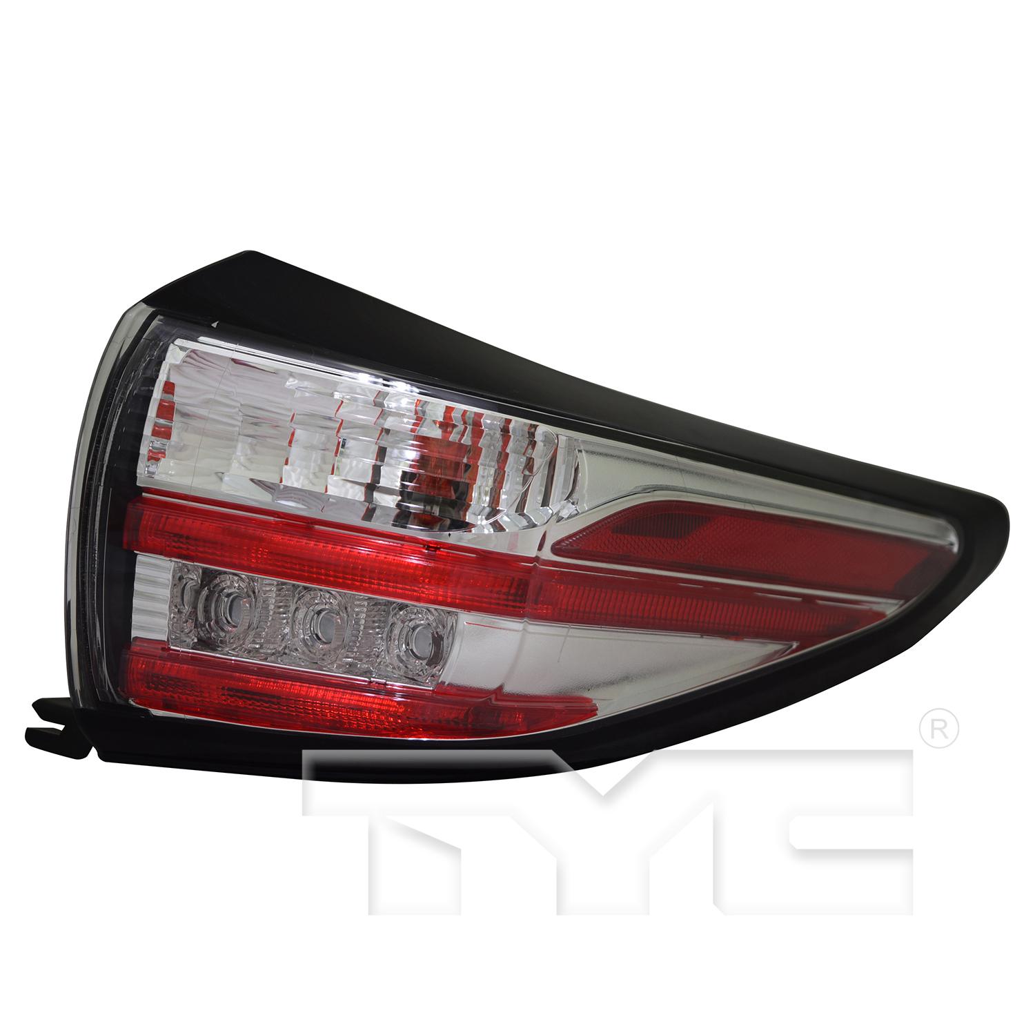 TYC 11677100 Tail Light Assembly product image 1 of 6