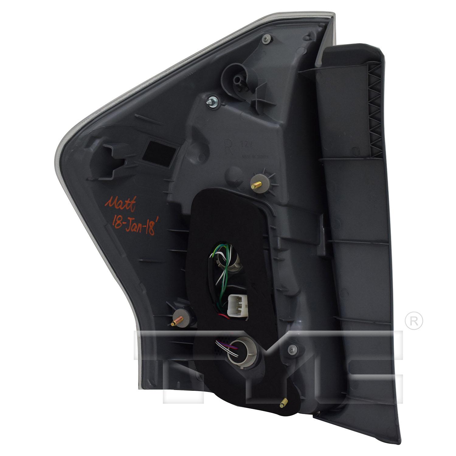 TYC 116777019 - Tail Light Assembly TYC 116777019 Tail Light Assembly product image 2 of 6
