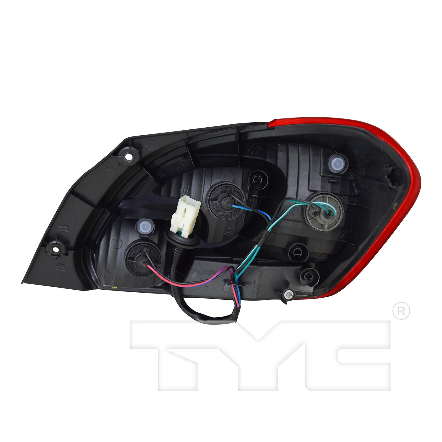TYC 116796009 Tail Light Assembly product image 2 of 6
