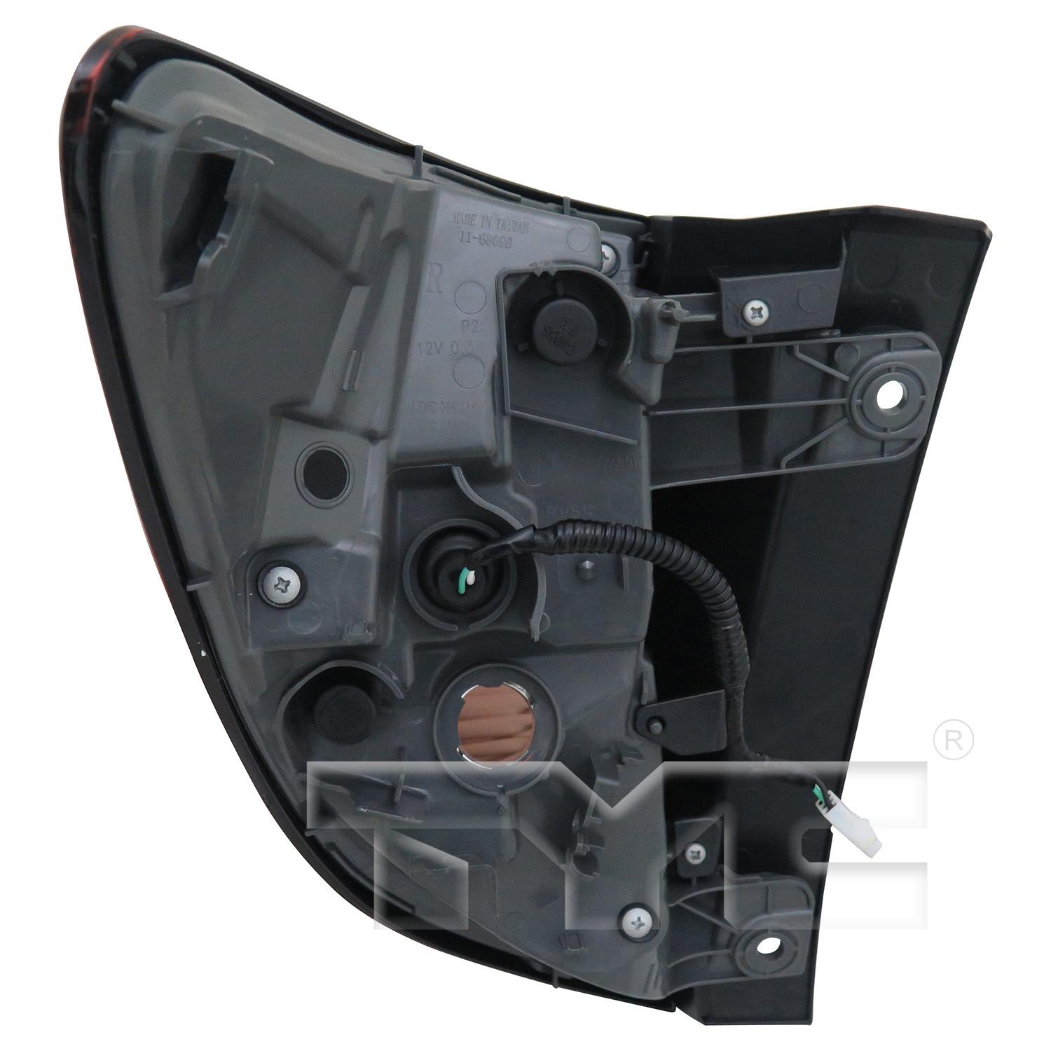 TYC 116809019 Tail Light Assembly product image 2 of 6