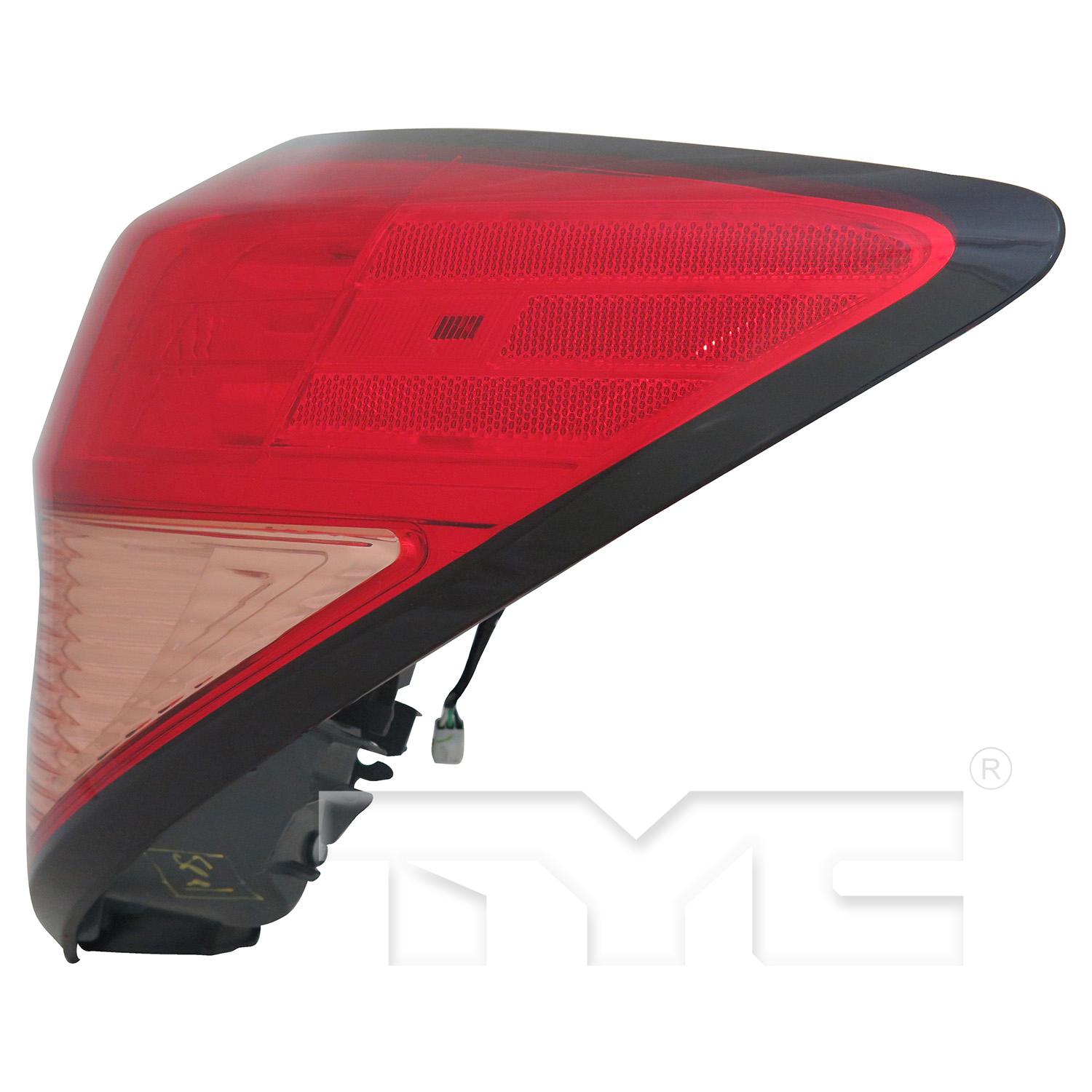 TYC 116809019 Tail Light Assembly product image 4 of 6