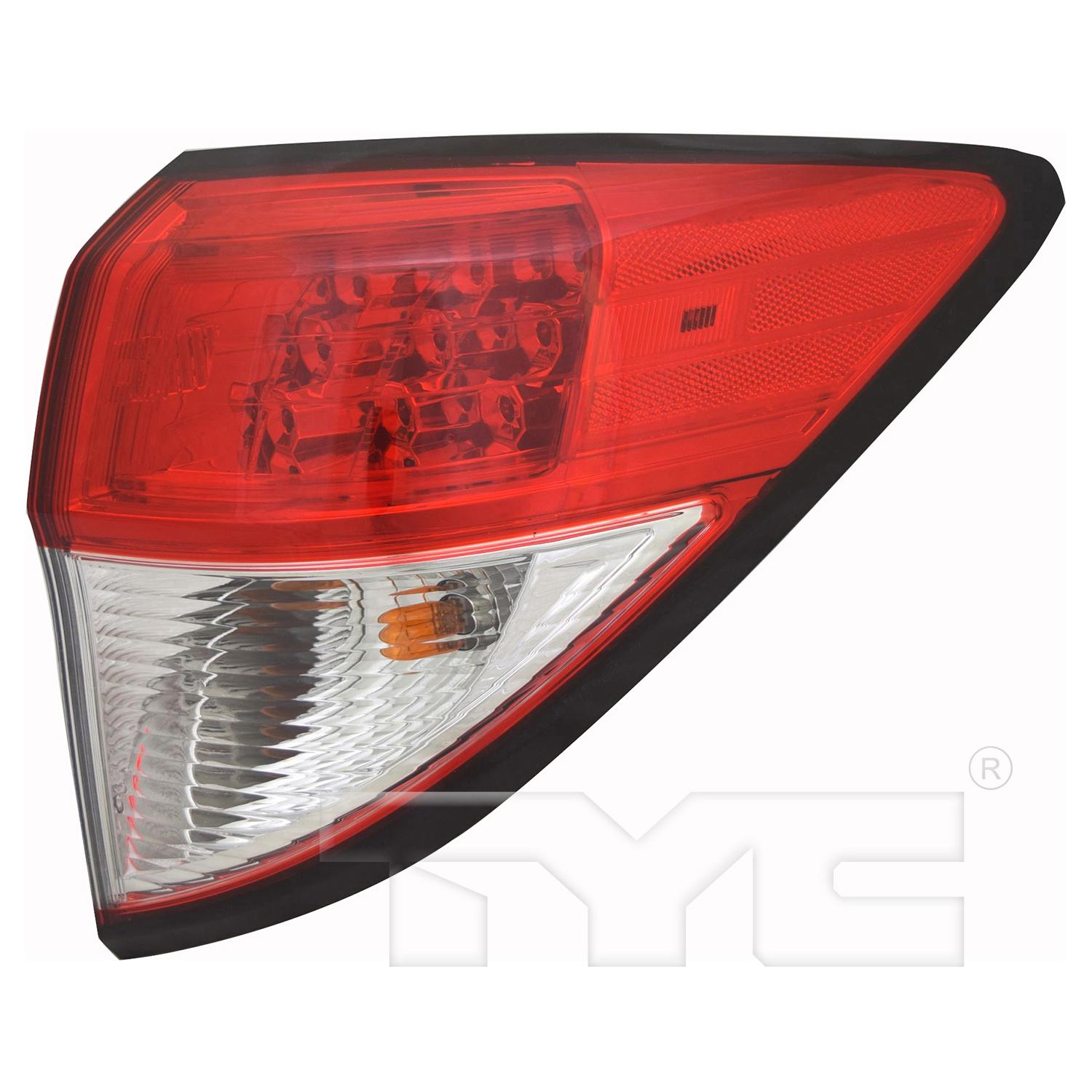 TYC 11680990 Tail Light Assembly product image 1 of 12