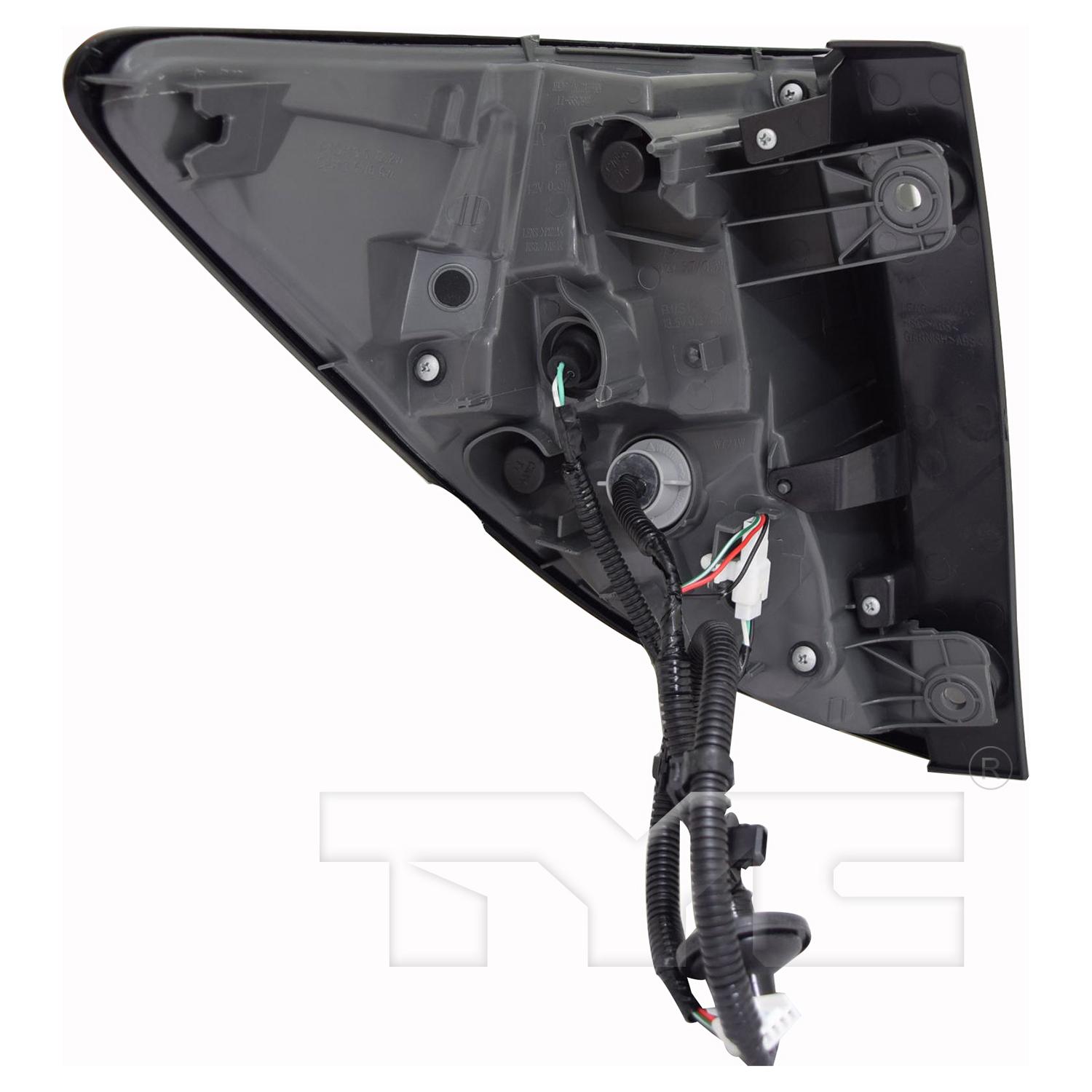 TYC 11680990 Tail Light Assembly product image 5 of 12