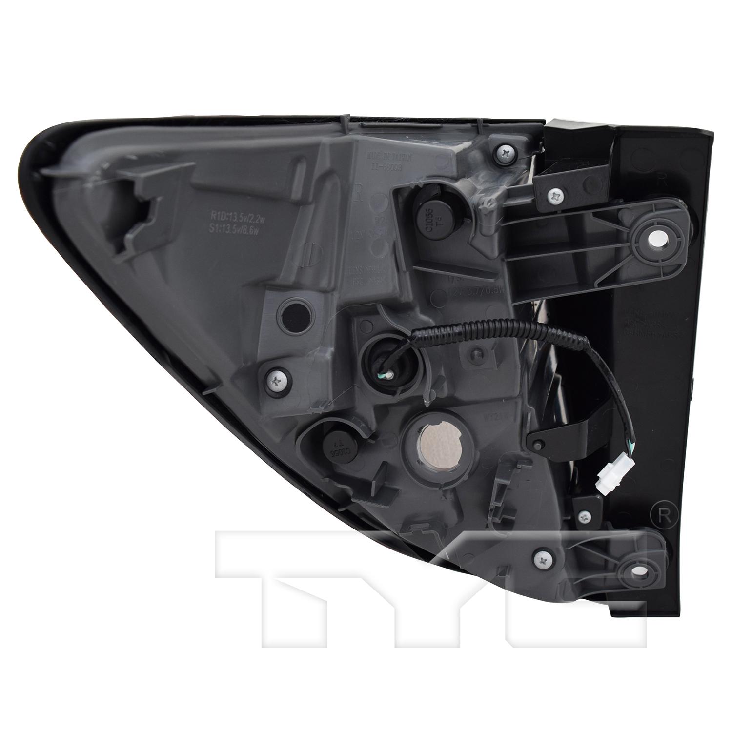 TYC 116809919 - Tail Light Assembly TYC 116809919 Tail Light Assembly product image 2 of 6