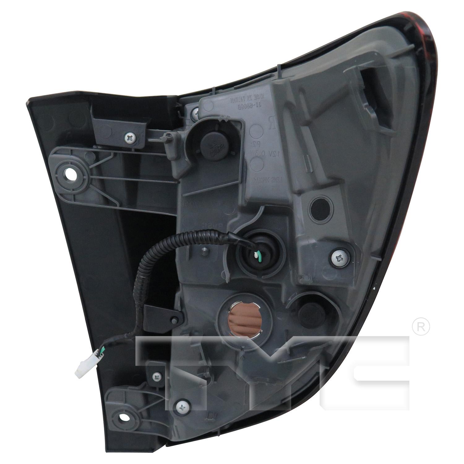 TYC 116810019 Tail Light Assembly product image 2 of 6