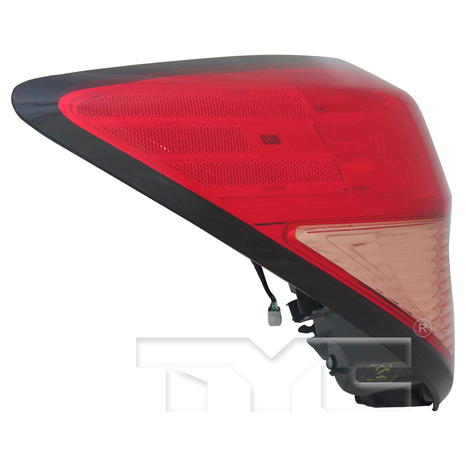 TYC 116810019 Tail Light Assembly product image 4 of 6