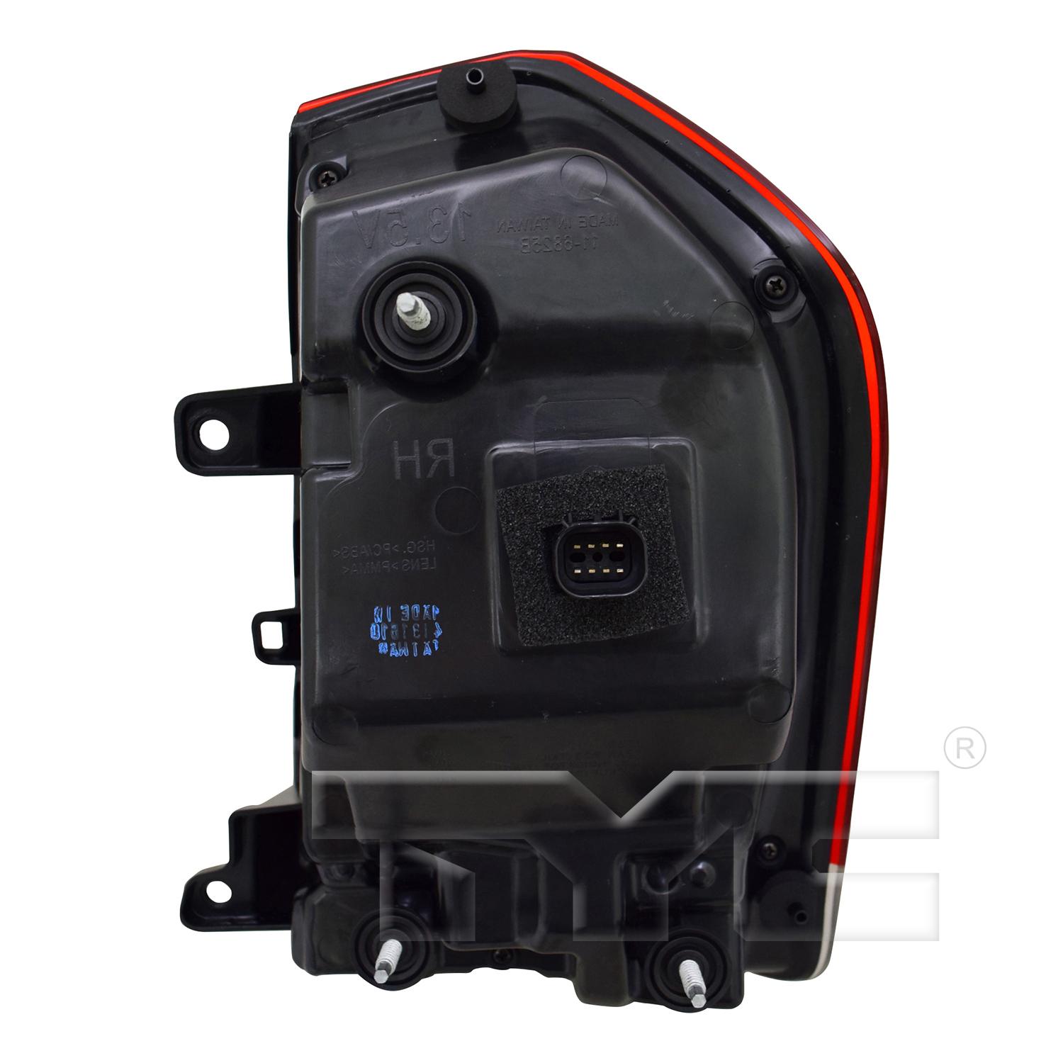TYC 116826909 Tail Light Assembly product image 2 of 6