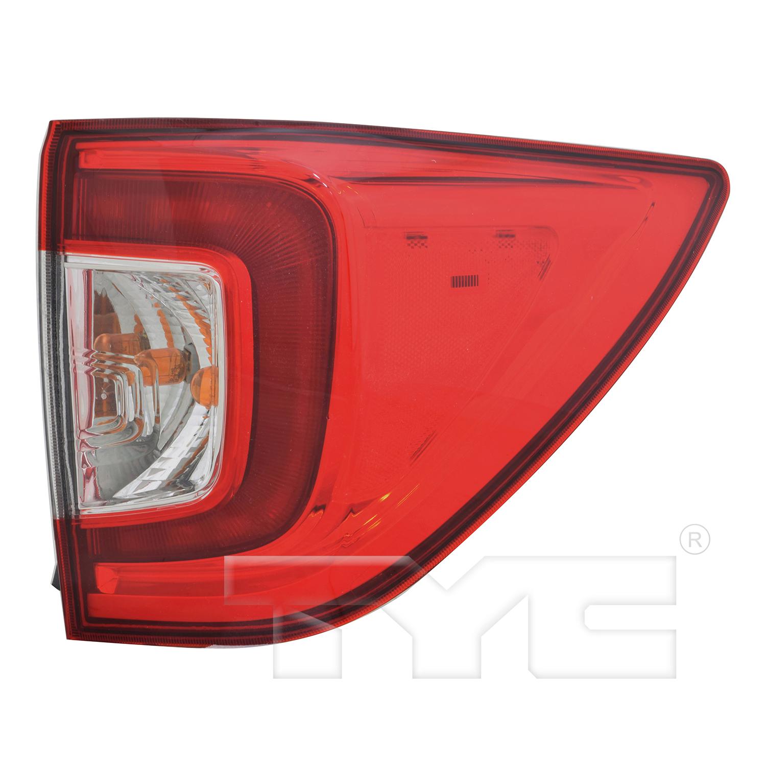 TYC 11682990 Tail Light Assembly product image 1 of 6