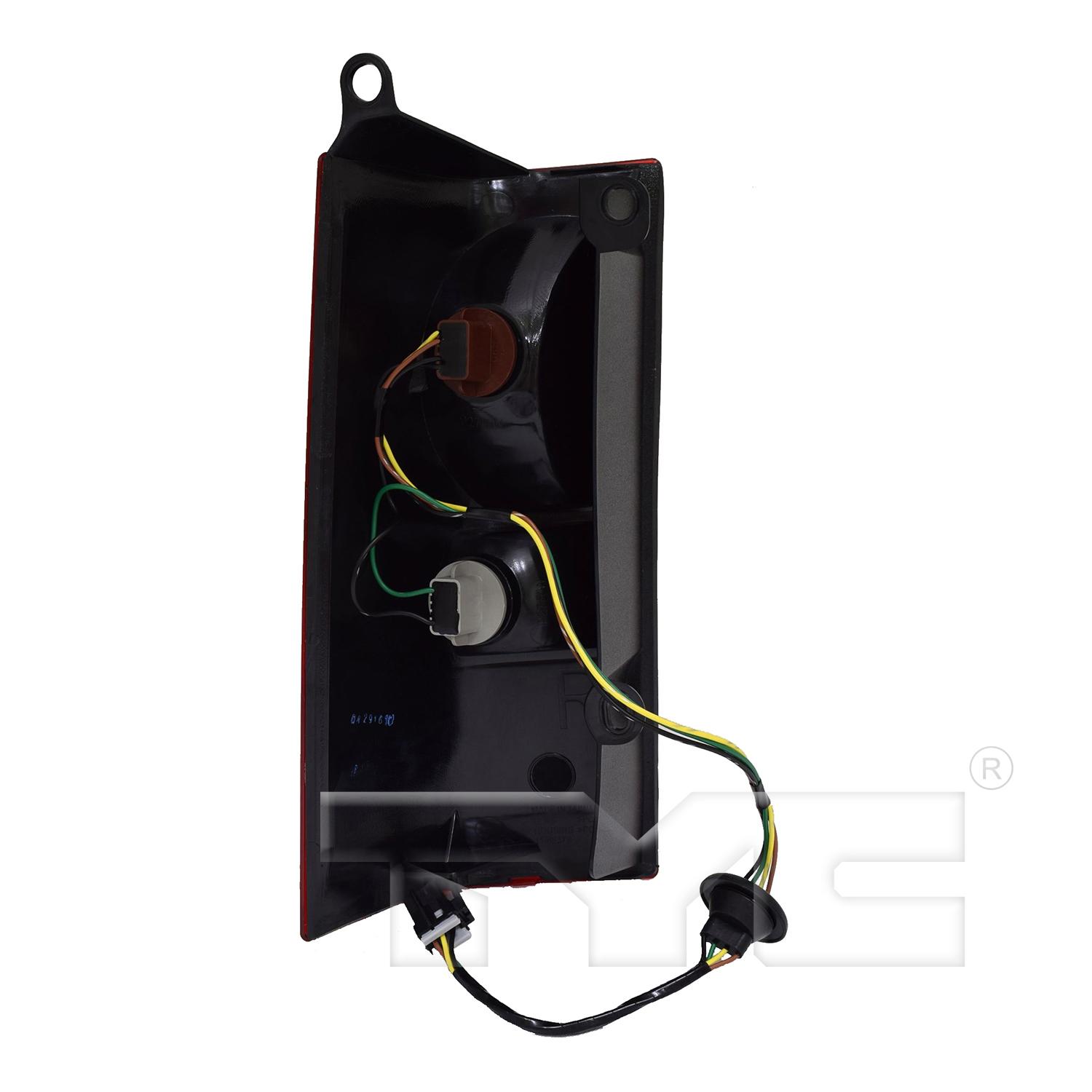 TYC 116837009 Tail Light Assembly product image 2 of 6