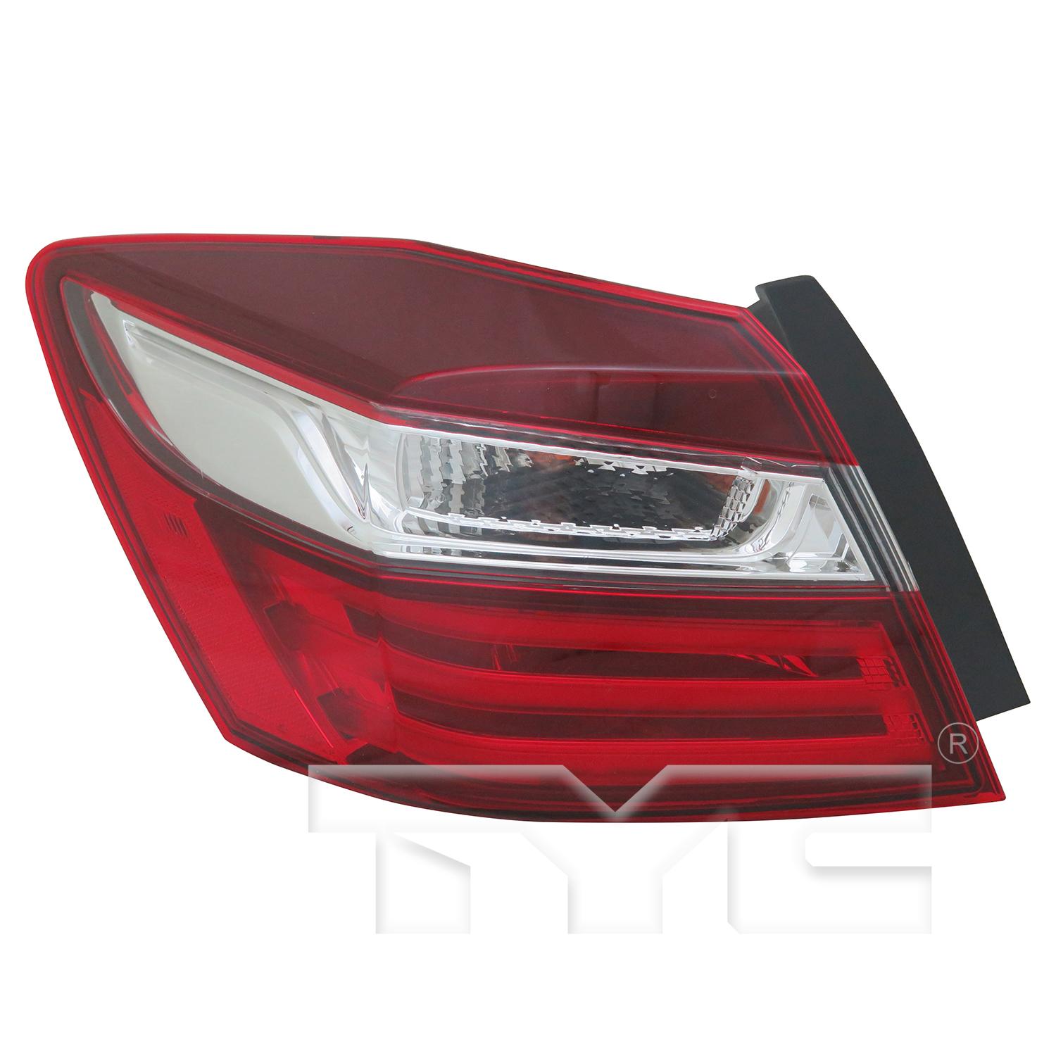 TYC 11684000 Tail Light Assembly product image 1 of 6
