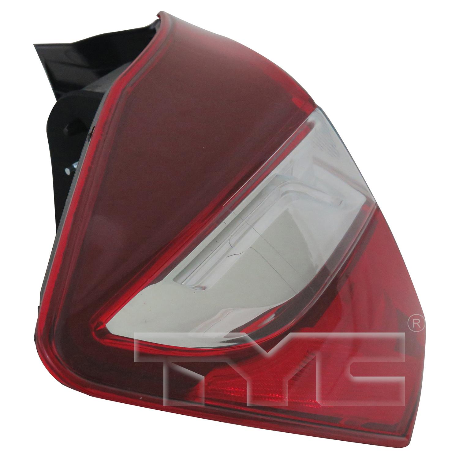 TYC 11684000 Tail Light Assembly product image 4 of 6