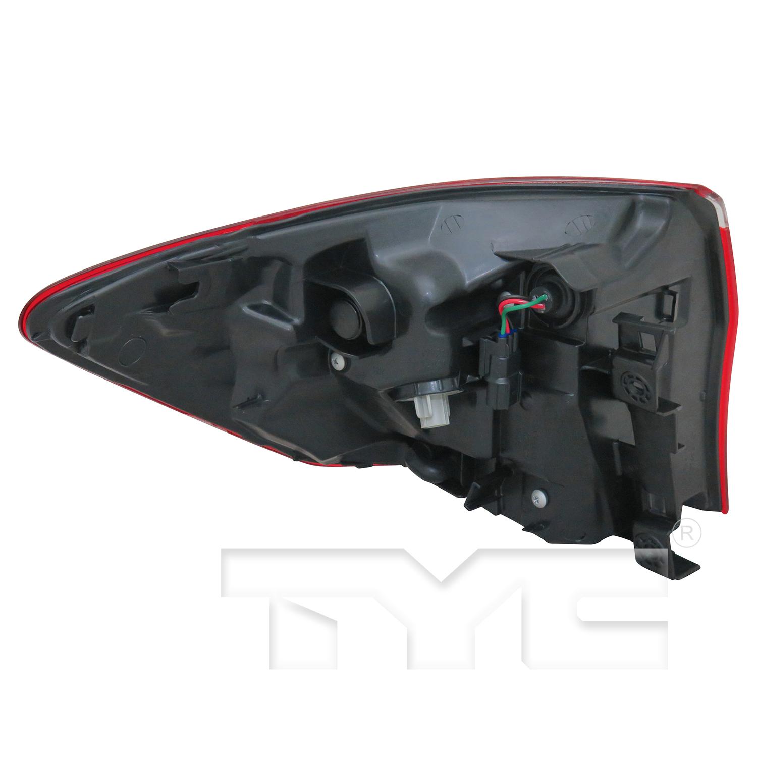 TYC 11684300 Tail Light Assembly product image 2 of 6