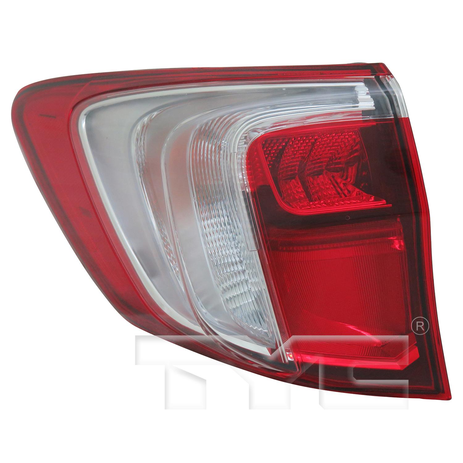 TYC 11684400 - Tail Light Assembly TYC 11684400 Tail Light Assembly product image 1 of 6