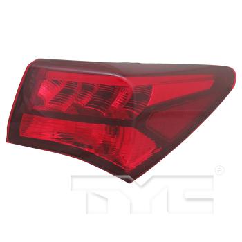 TYC 11684700 Tail Light Assembly product image 1 of 6