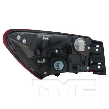 TYC 11684700 Tail Light Assembly product image 2 of 6