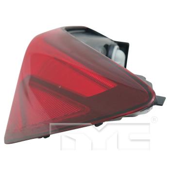 TYC 11684700 Tail Light Assembly product image 4 of 6
