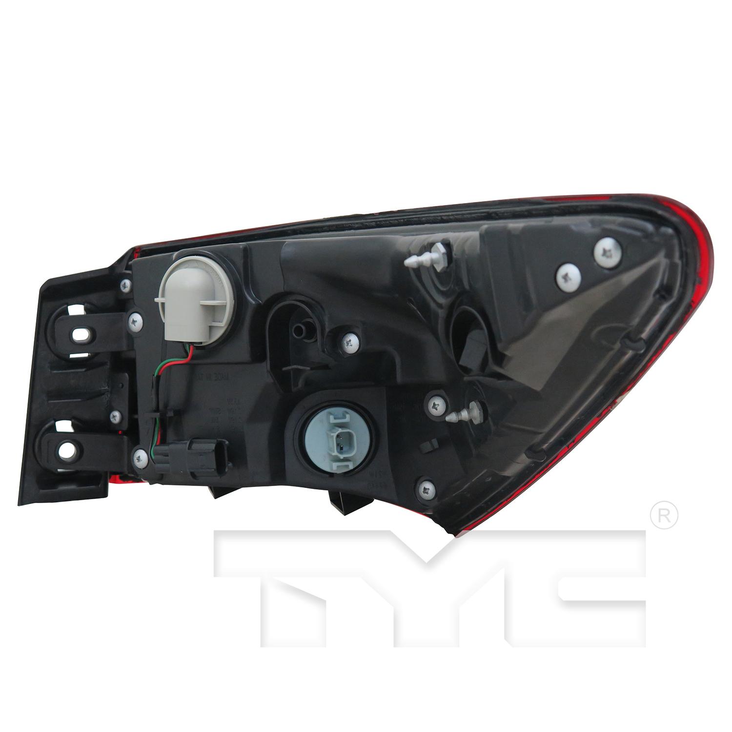 TYC 11684800 Tail Light Assembly product image 10 of 11